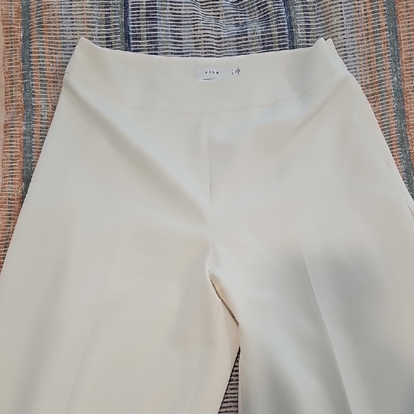 VILA Cream Tailored Suit, Size M - Picture 5 of 8